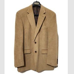 Vtg LRL Ralph Lauren Corduroy 2 Button Blazer Jacket